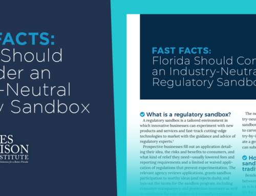 Fast Facts: Florida Should Consider an Industry-Neutral Regulatory Sandbox